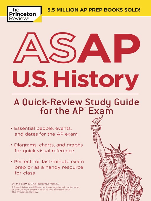 Title details for ASAP U.S. History by The Princeton Review - Available